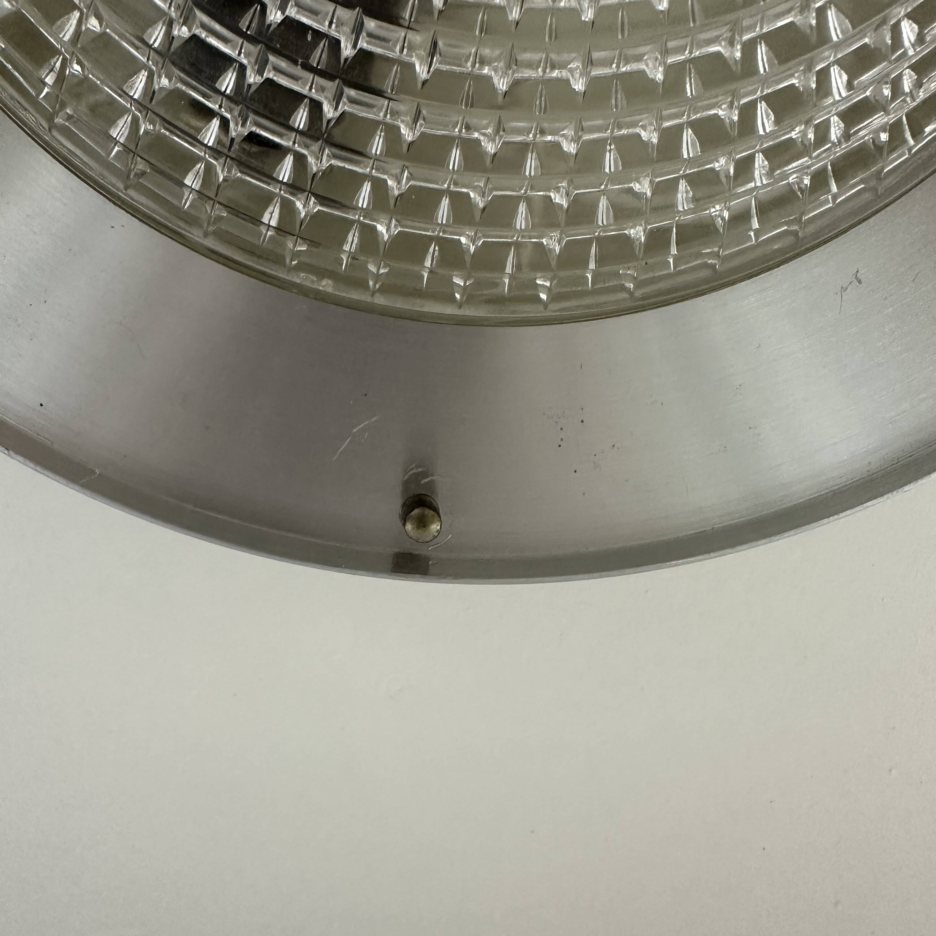 Raak Flush mount ceiling lamp B-1043 , 1970s Ufo space age