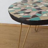 Unusual coffee table on three legs