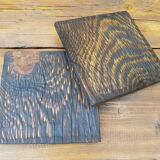 Burnt wood trivet