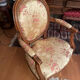 Pair of armchairs Louis XV/Louis XVI, medallion