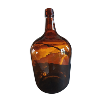 Demijohn ancient amber