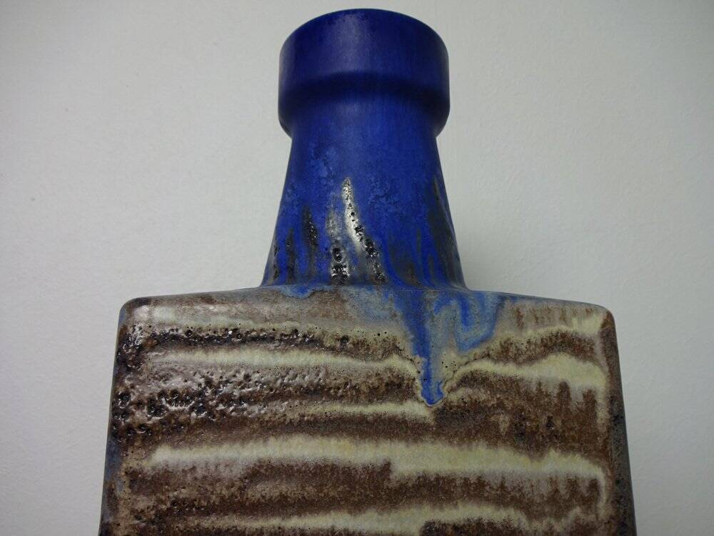 Large 281-49 Lava Ceramic Vase from Scheurich, 1970s