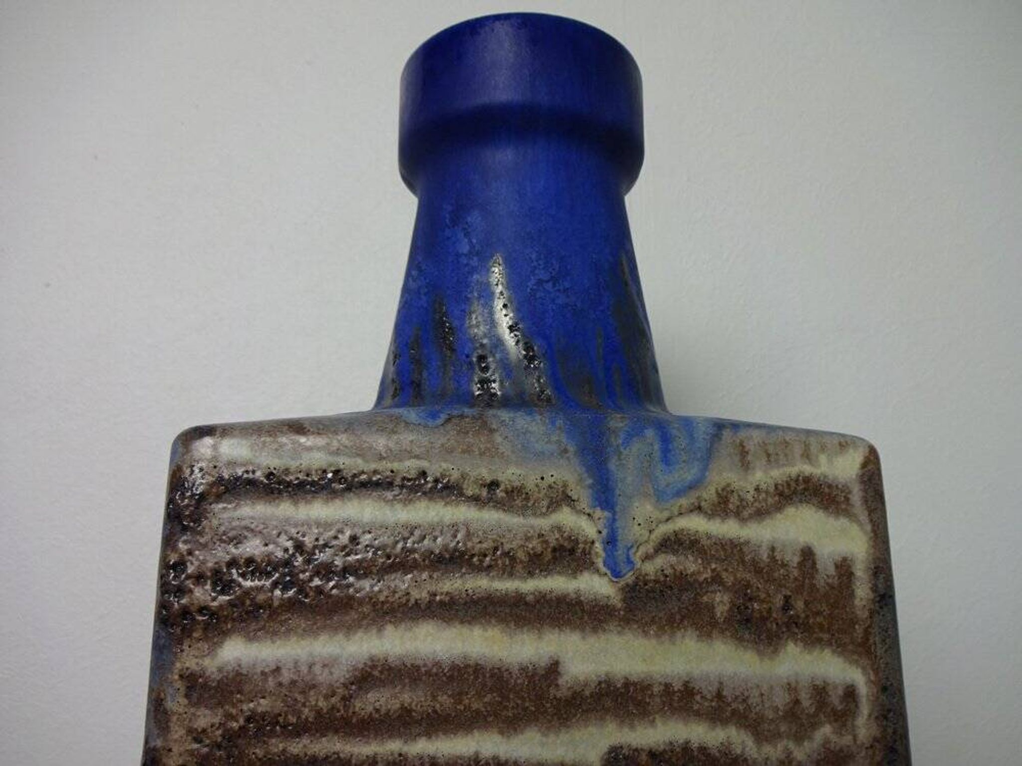 Large 281-49 Lava Ceramic Vase from Scheurich, 1970s