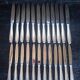 12 + 12 silver metal knives art deco period