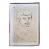 Drawing by Elisabeth de Bascher from 1964
