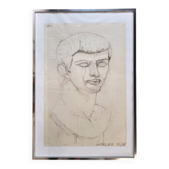 Drawing by Elisabeth de Bascher from 1964