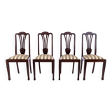 Suite de 4 chaises Art Nouveau, Pologne, vers 1930