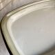 Rectangular stoneware dish, high-fired, Brenne pottery, 1970s-80s