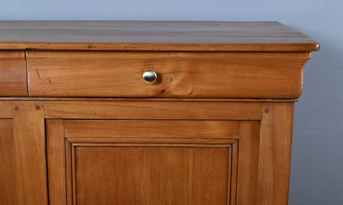 Enfilade in Cherry Wood, Louis-Philippe style – Late 19th century