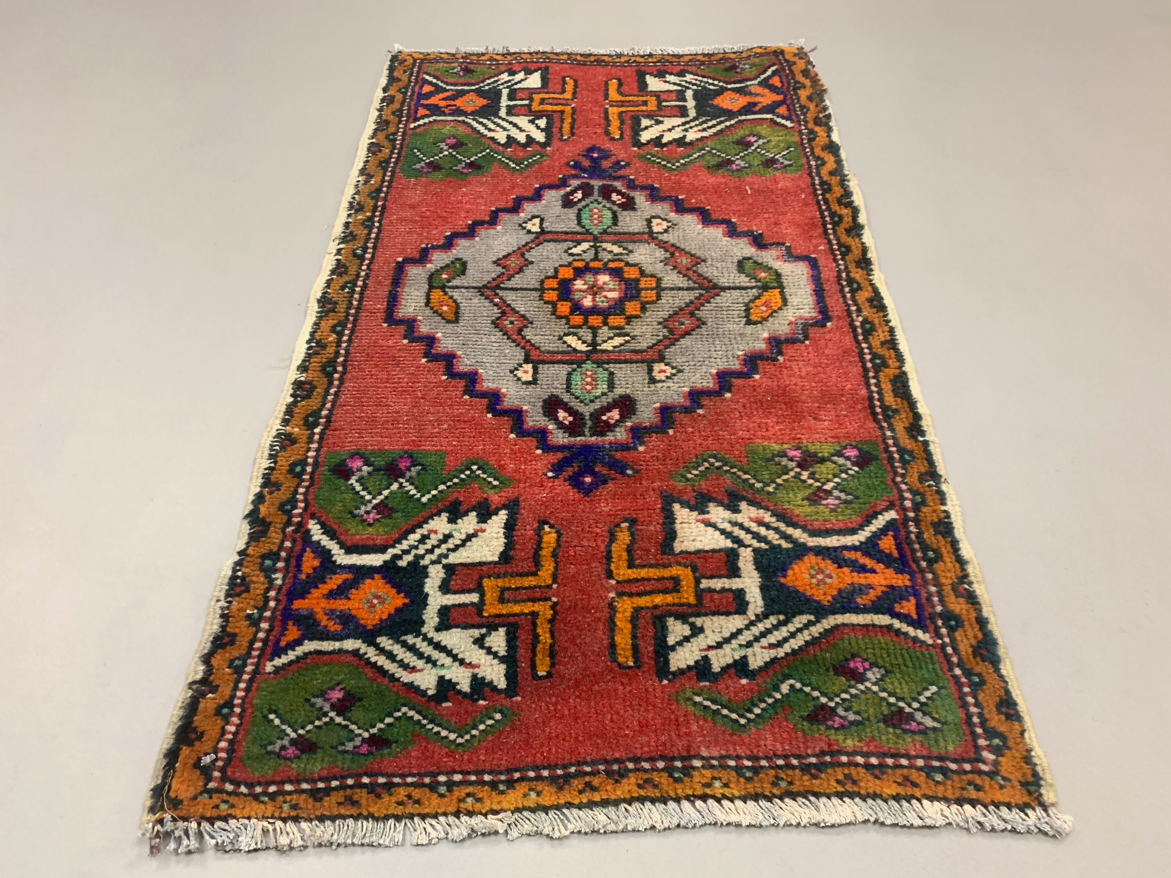 Turkish rug 95x55 cm