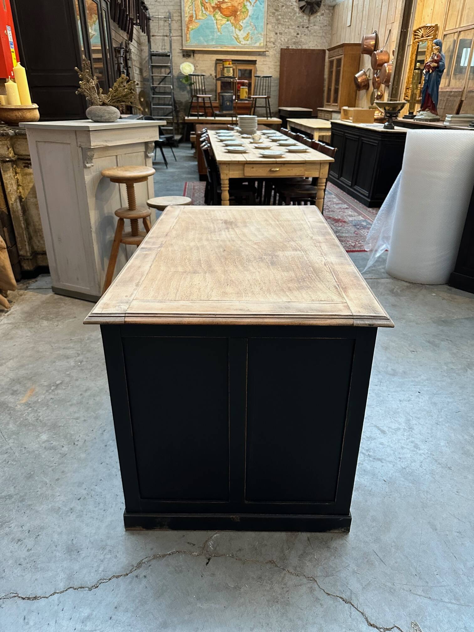 Early 20th century oak desk