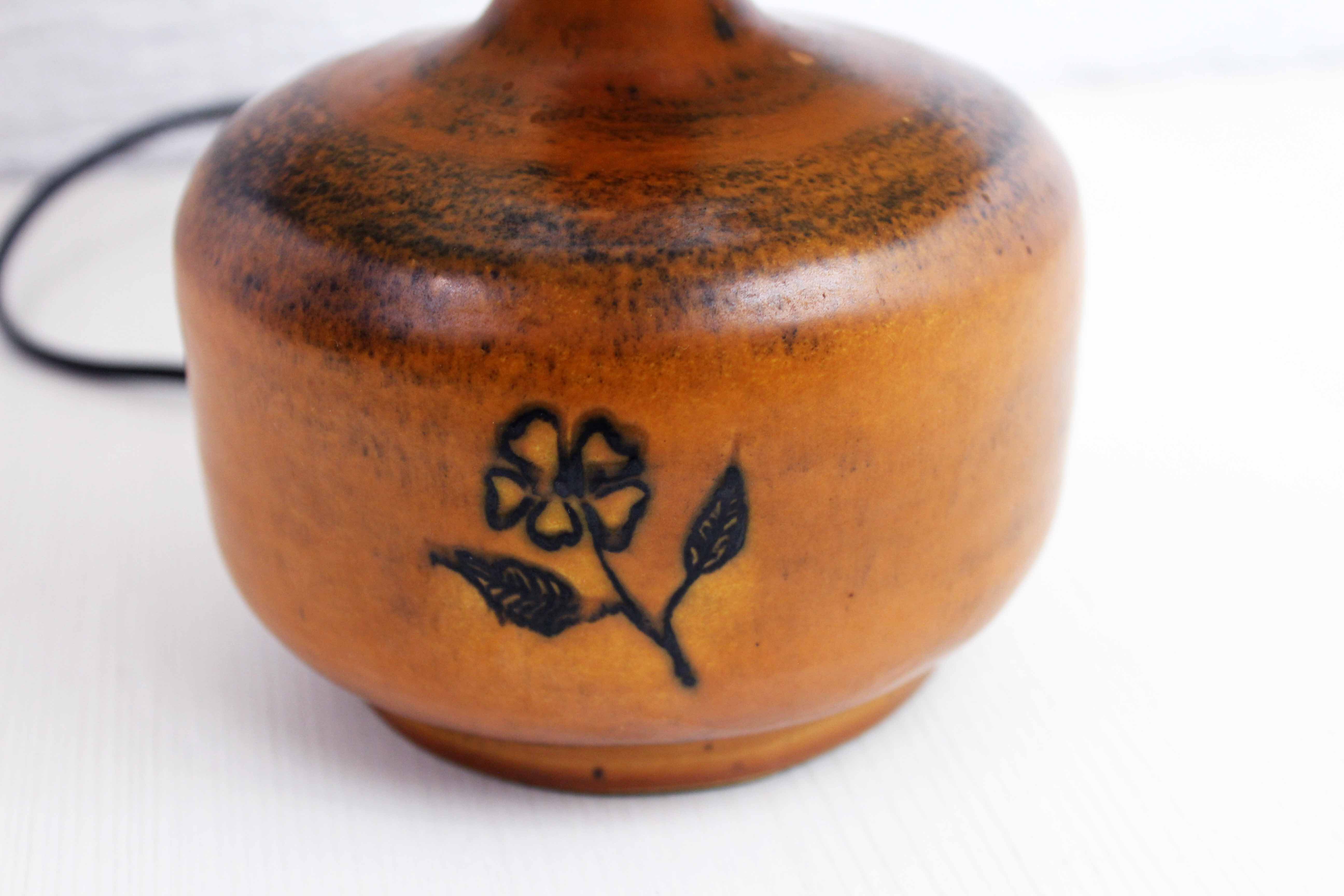 Ceramic table lamp by Jacques Blin