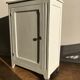 Parisian buffet of the 1940s painted white