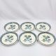 6 vintage plates Gien decorations Nairobi blue