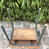 Table d'écolier vintage