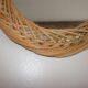 Old rattan mirror 43x31cm