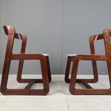 Vintage dining chairs by Mario Sabot, 1970s