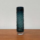 Brutalist Glass Bulb Vase Mid-Century Model F231 by Emil Funke for Gral