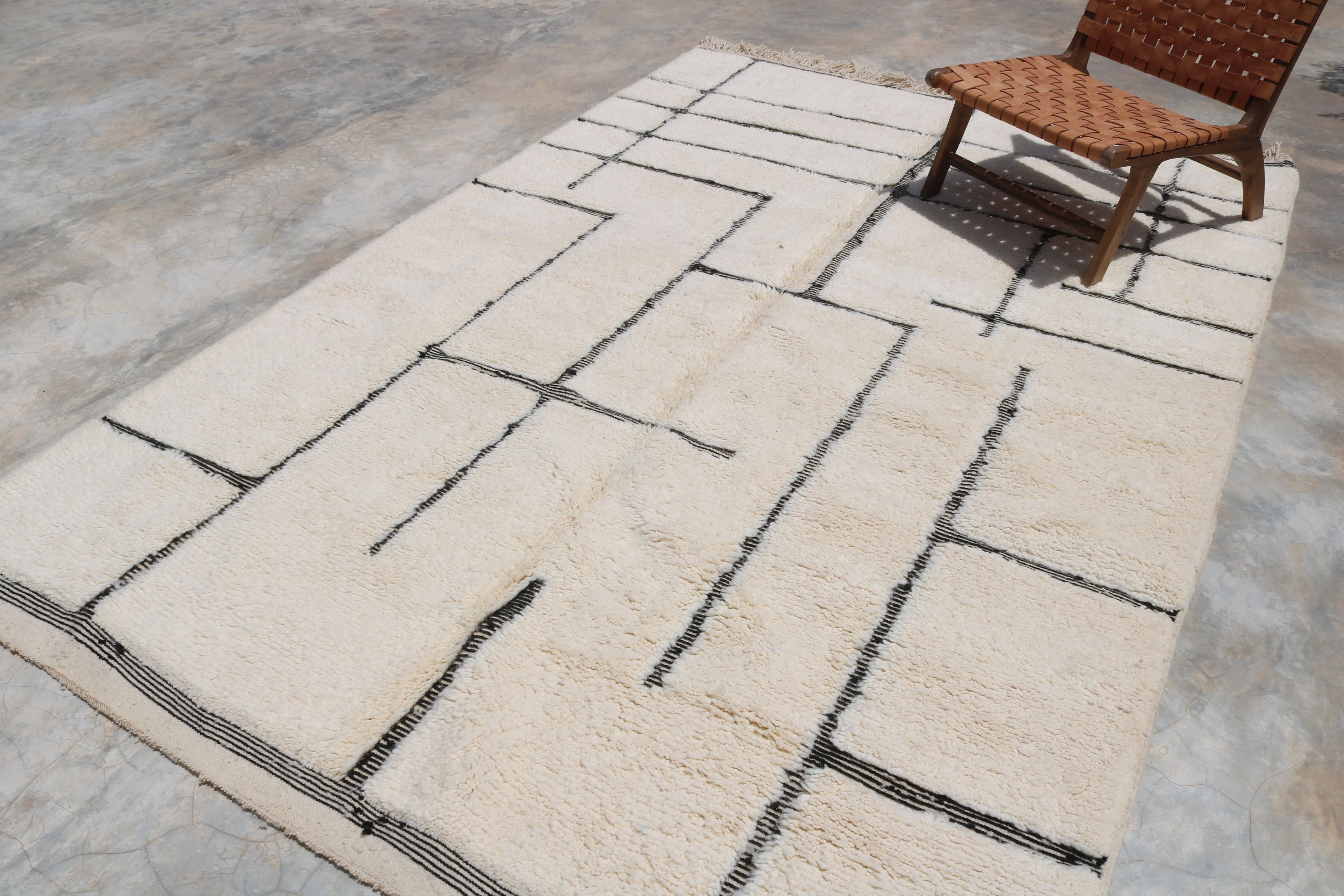 Grand tapis Beni Ouarain, 310 x 210 cm - G1023