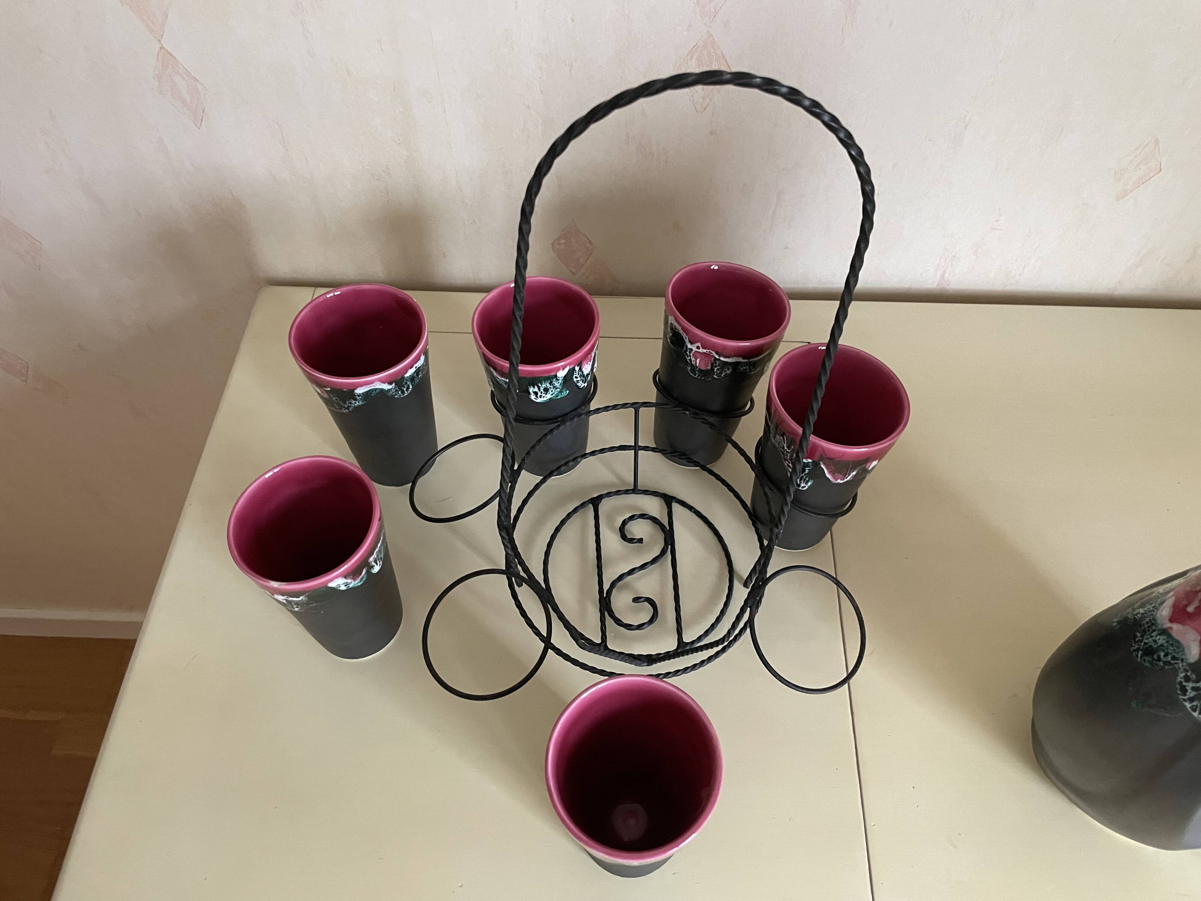 Ceramic lemonade set