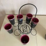 Ceramic orangeade set