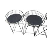 4 Pastoe KM07 barstools