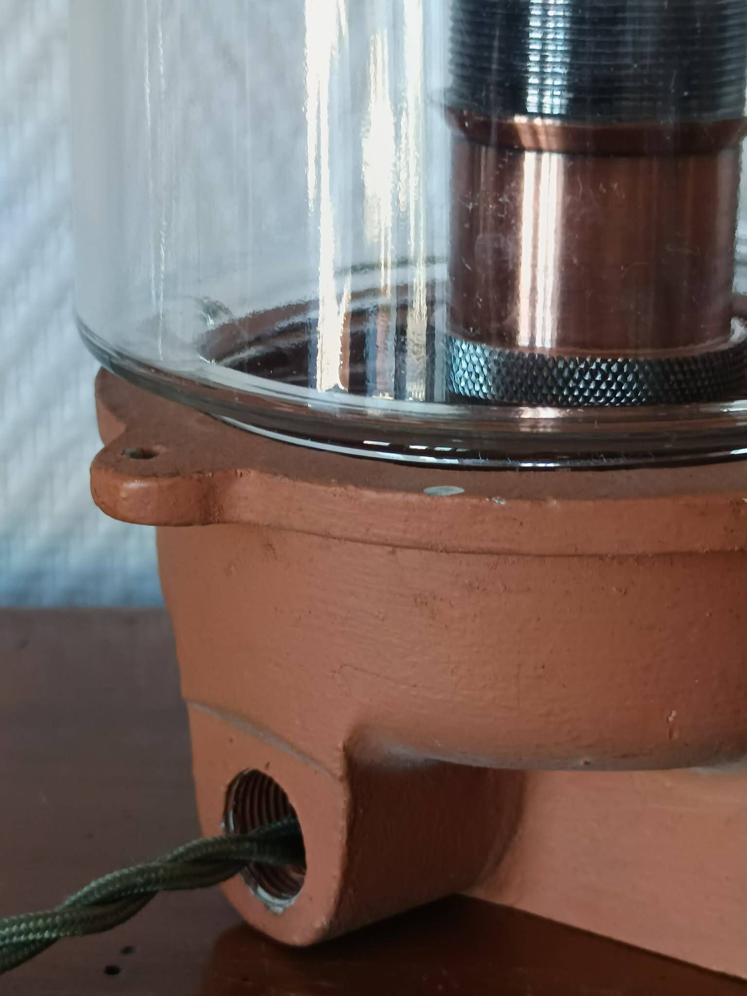 Vintage globe lamp