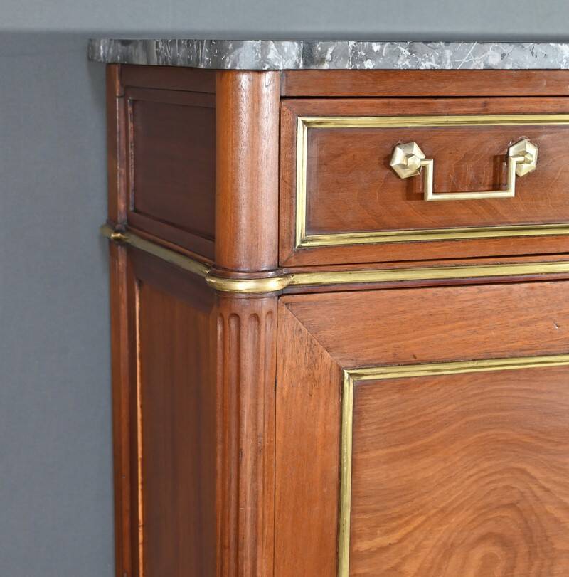 Mahogany Secretary, Louis XVI period – Late 18th century