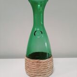 Vase, carafe verte