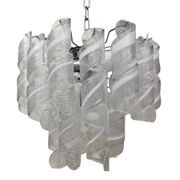 Mazzega-Style Murano Glass Sputnik Chandelier
