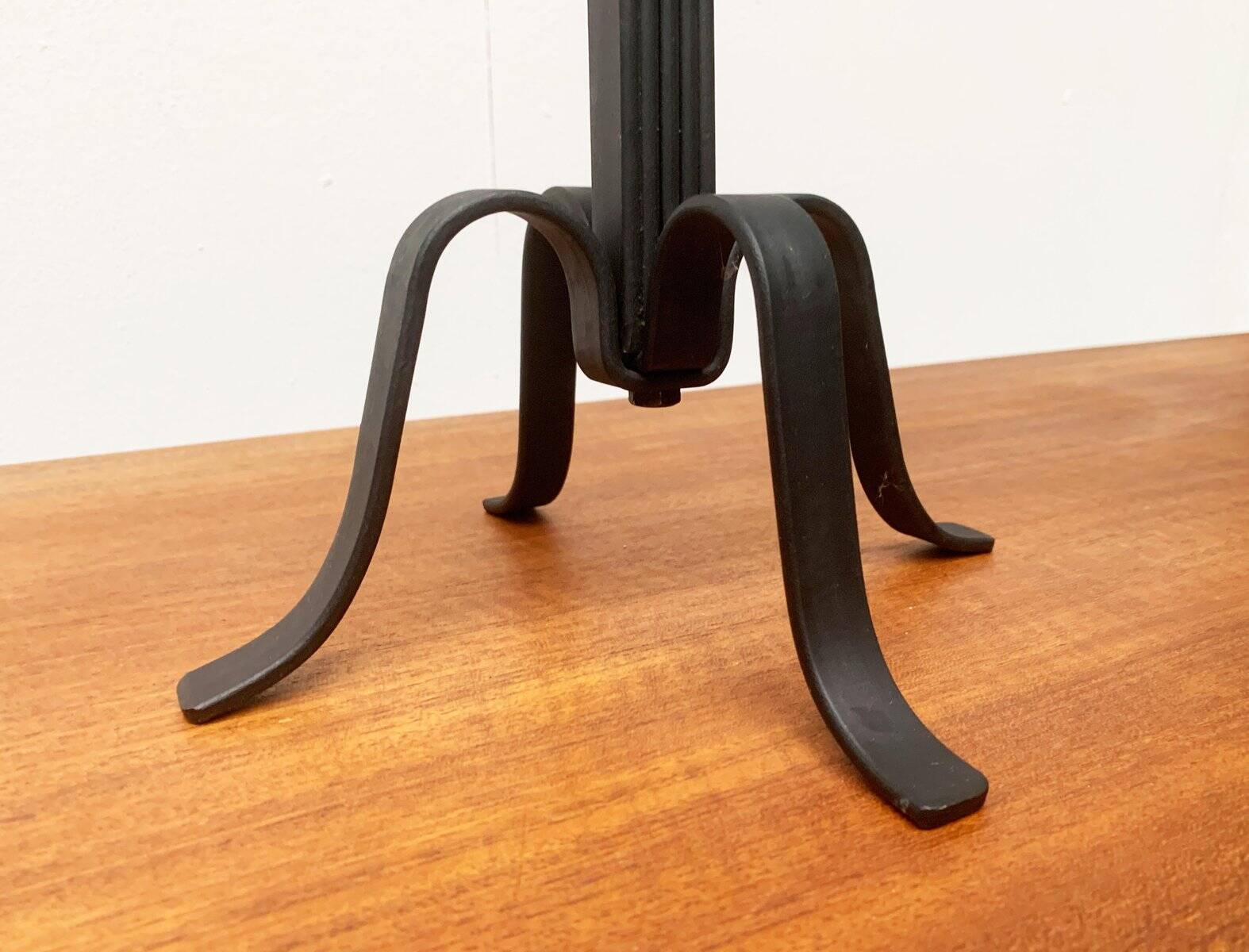 Brutalist Metal Candle Holder