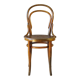 Thonet chair N°14 1/2, flowered wood seat -1900 -