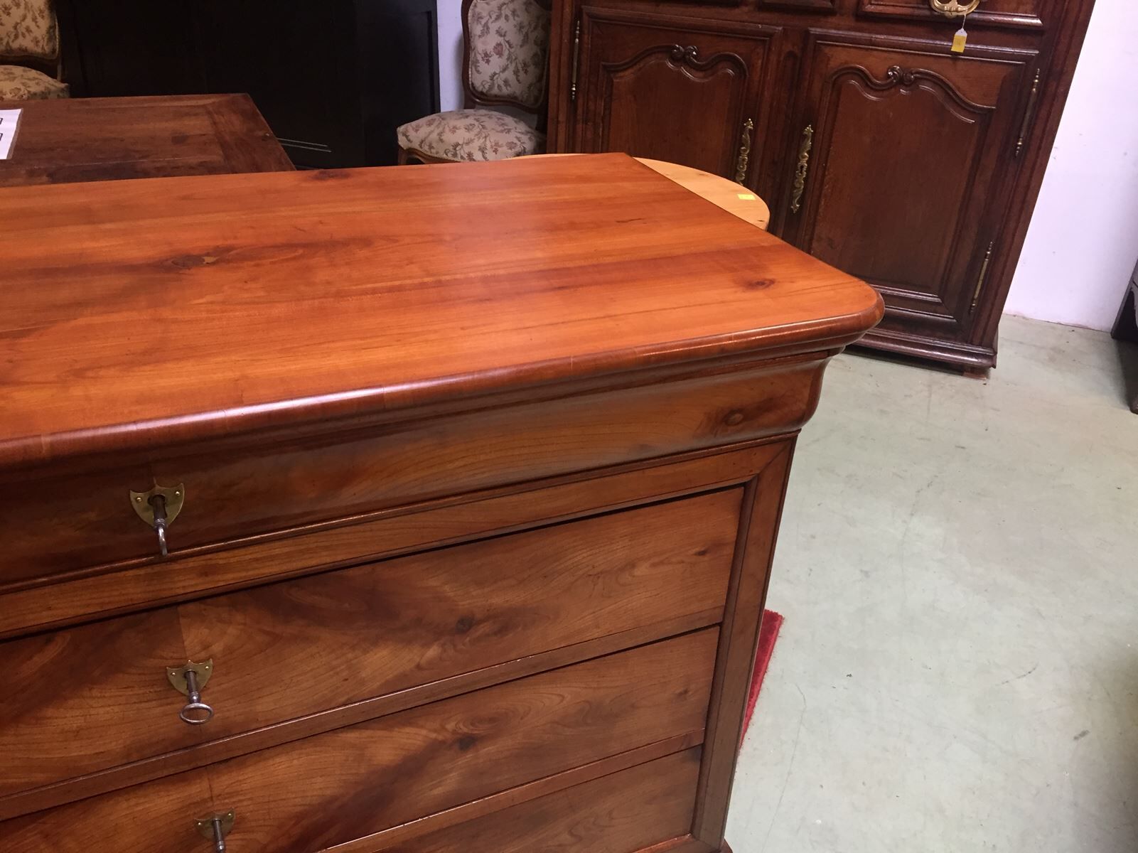 Commode Louis Philippe en merisier XIXème