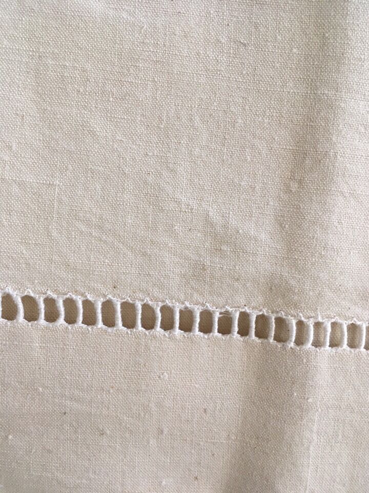 Monogrammed métis cotton sheet S D