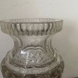 Vintage cut crystal vase