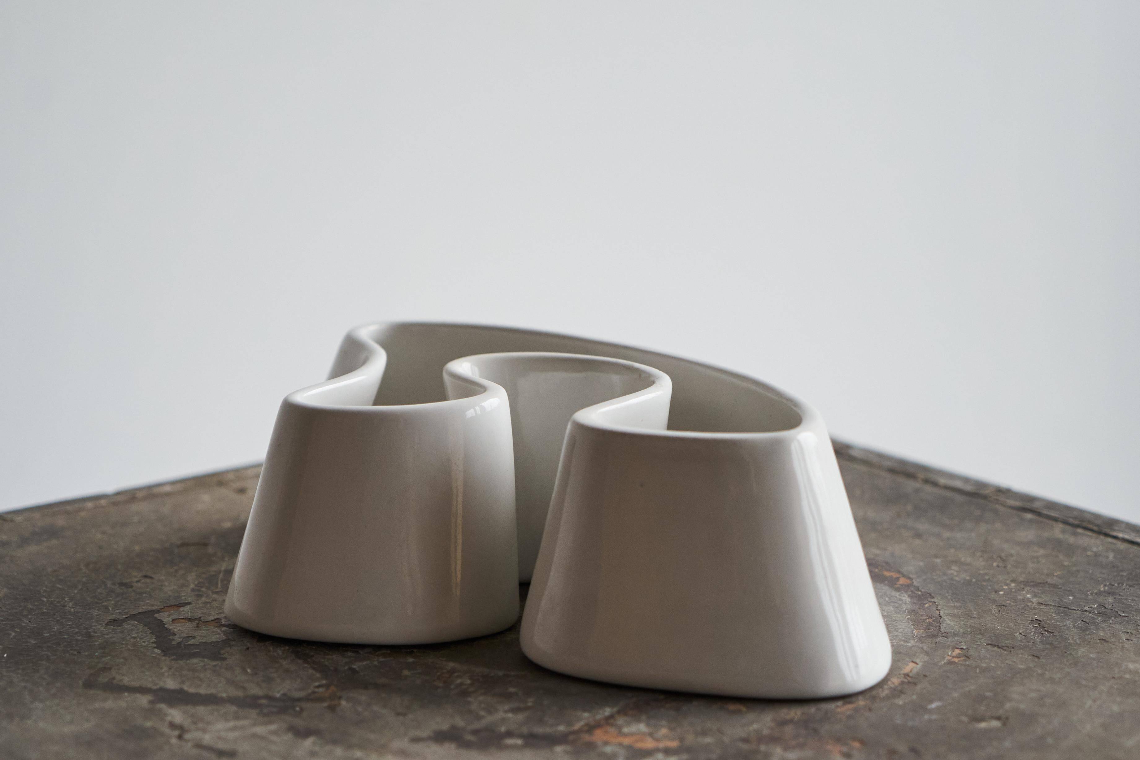 Angelo Mangiarotti ceramic object 'Tremiti Formalibera' Danese Milano 1964