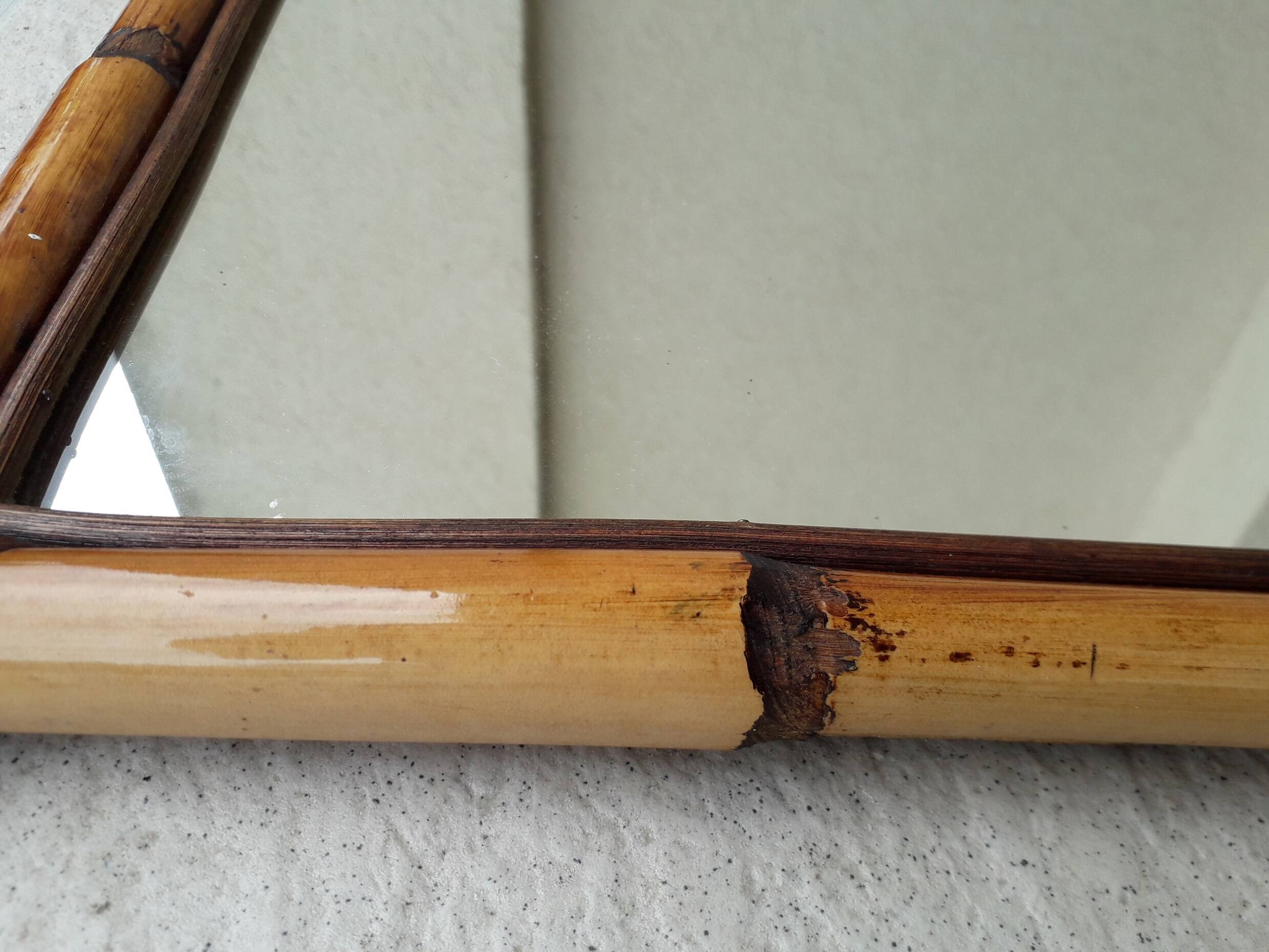 Bamboo mirror