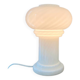 Glass Swirl Lamp - Space Age