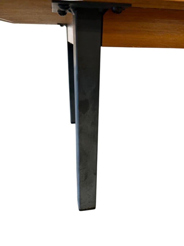 Meuble vintage en bois (commode, meuble TV) avec cadre noir
