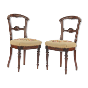 Paire de chaises Napoléon