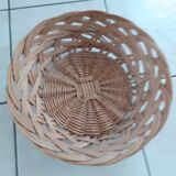 Rattan trash, 39 cm in diameter