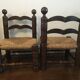 Pair of popular art bass chairs