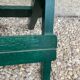 Folding stool in vintage canning