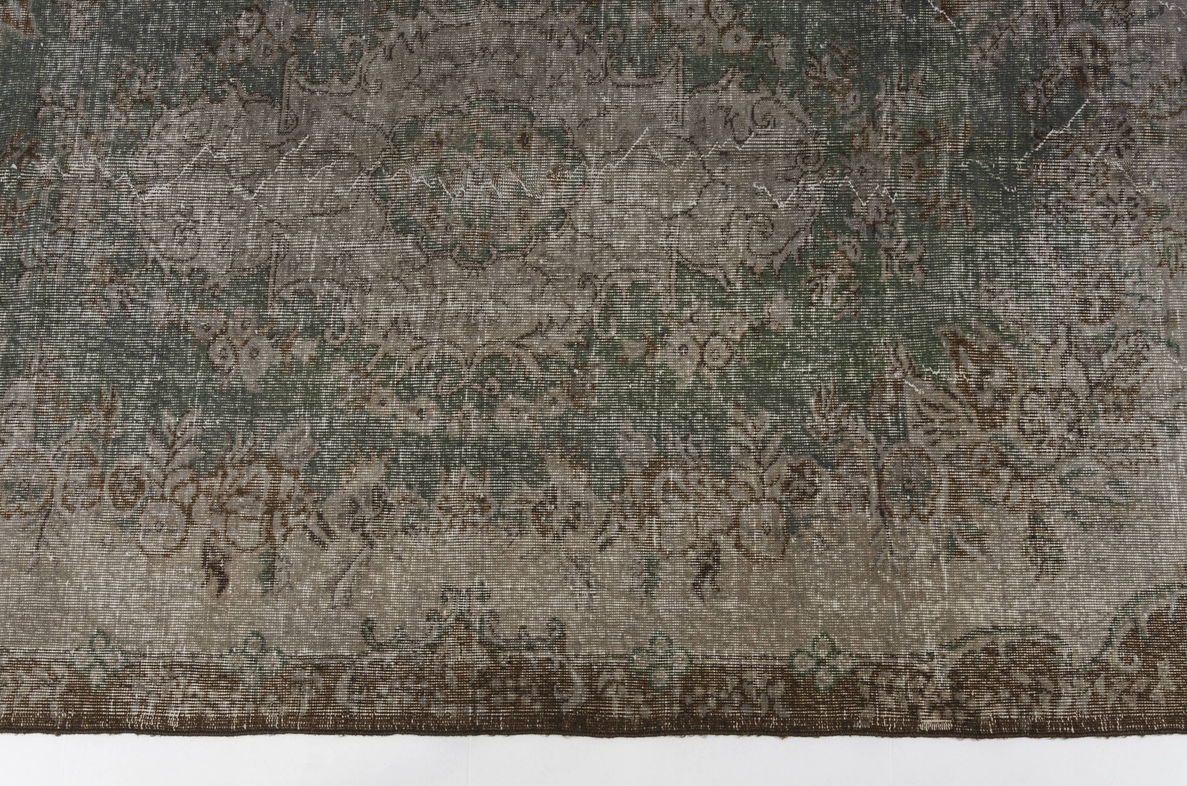 Grey Vintage Floor Carpet