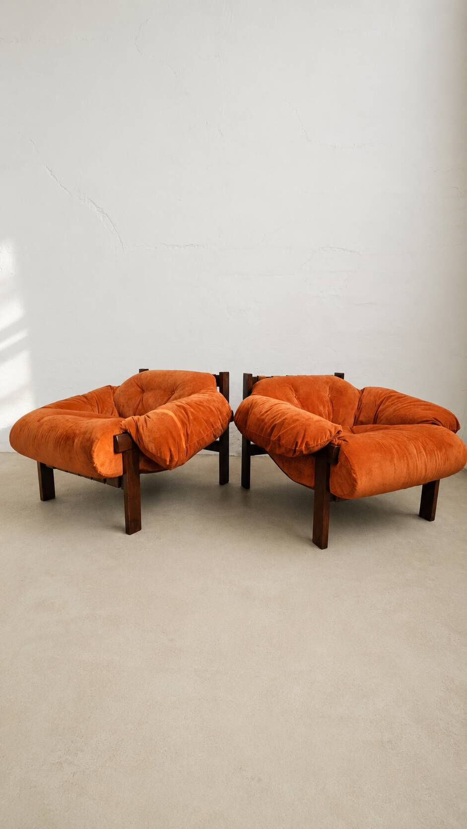 Mid-century Brasil style ‘Balassa’ lounge chairs, 1978