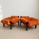 Mid-century Brasil style ‘Balassa’ lounge chairs, 1978