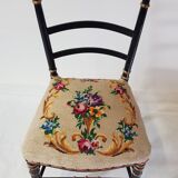 Napoleon III chair lined