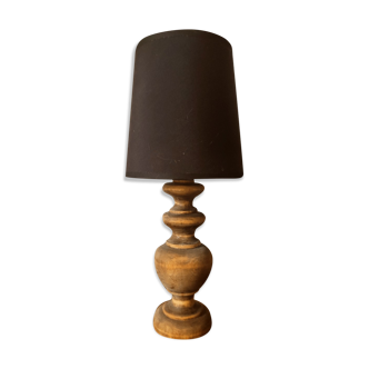 Lampe en bois