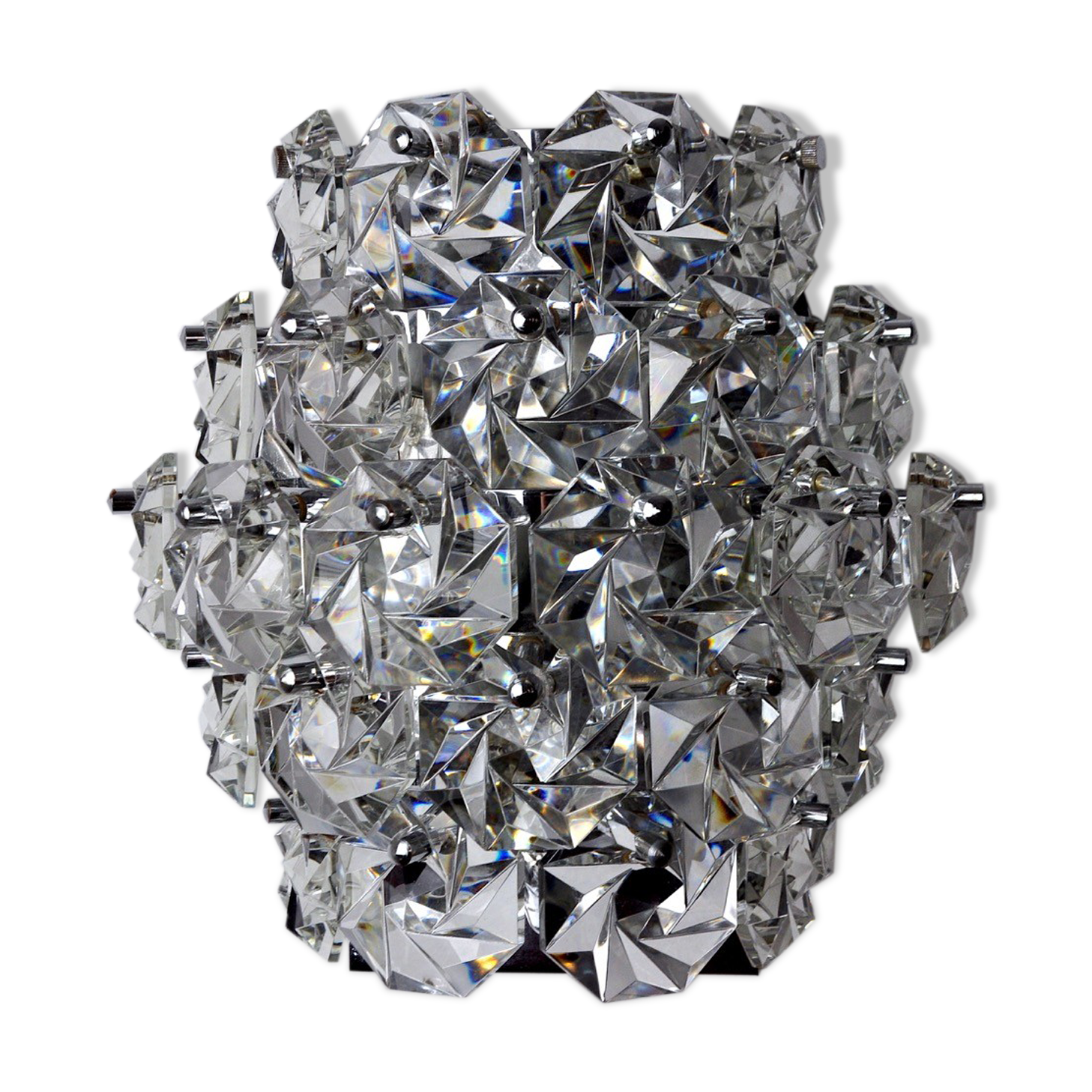 Wall lamp Kinkeldey 5 levels Germany 1970