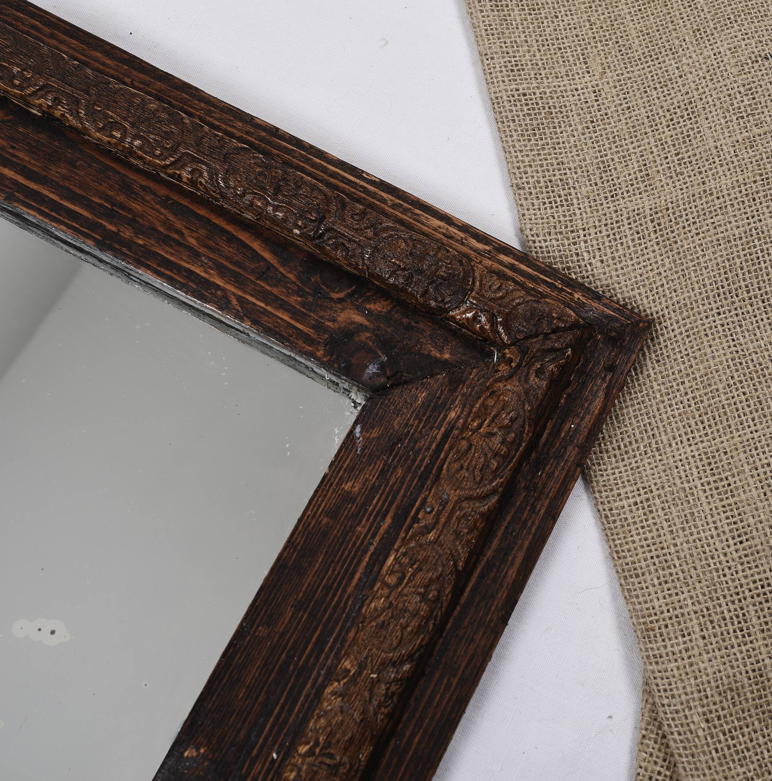 Antique mirror 68 cm, Louis Philippe style.